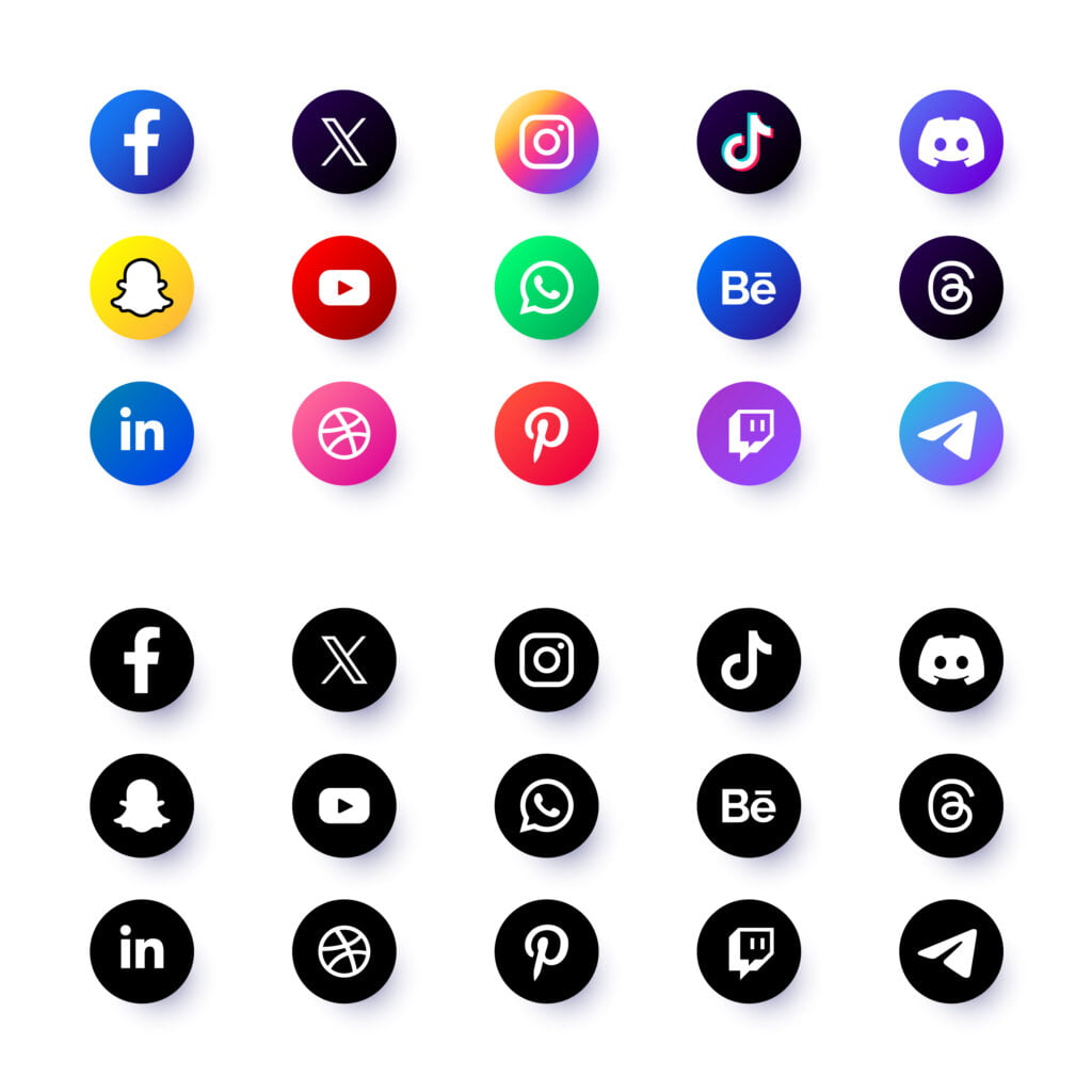 social media manager ( logos )